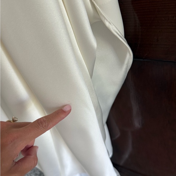 Anthropologie BHLDN Watters Orlie Strapless Corset
Satin Sheath Wedding Gown - Picture 9 of 15